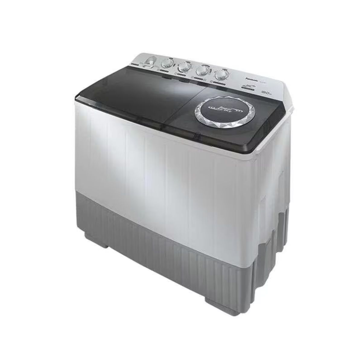 Lavadora 18 kg doble tina marca panasonic.