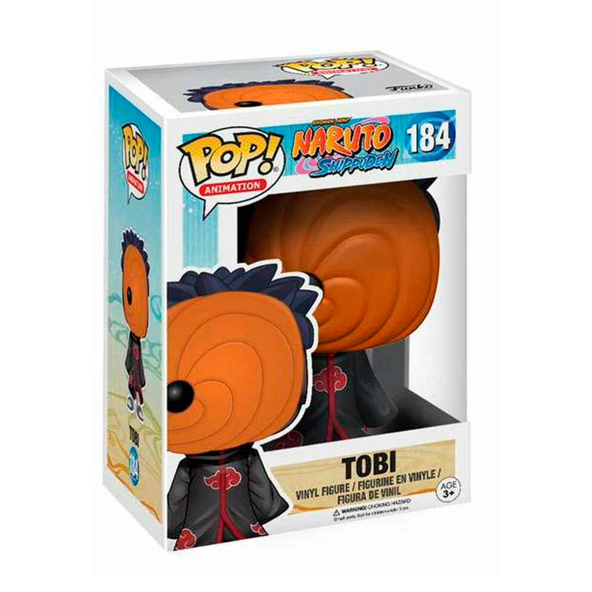 Funko Pop Tobi #184 Naruto Shippuden Anime Figura Original