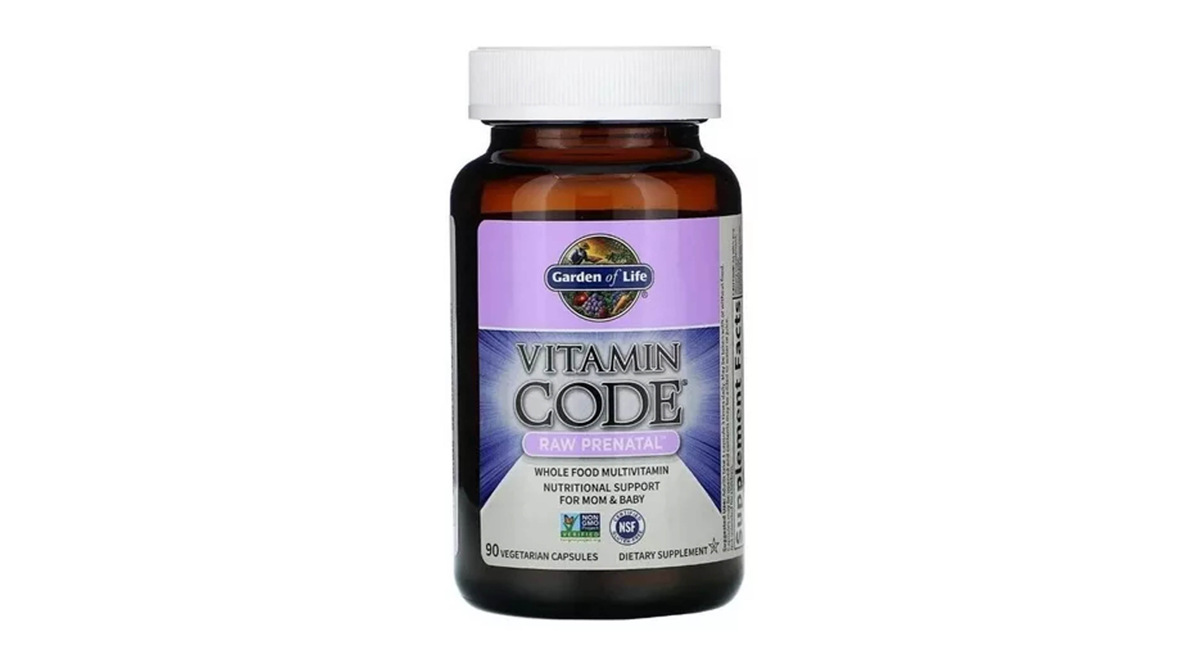 Multivitamínico Prenatal Garden of Life Vitamin Code 90 Caps + Selenio Y Biotin 
