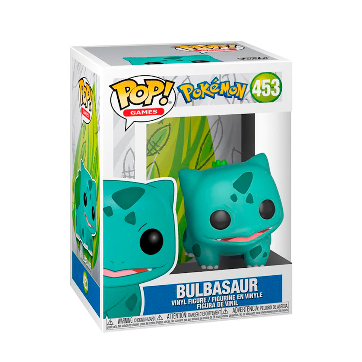 Funko Pop Bulbasaur #453 Pokedex Kanto 001 Pokemon Anime Original