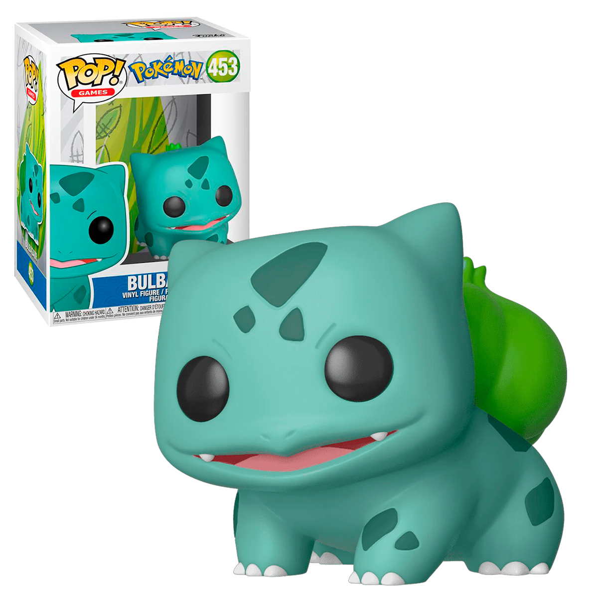 Funko Pop Bulbasaur #453 Pokedex Kanto 001 Pokemon Anime Original