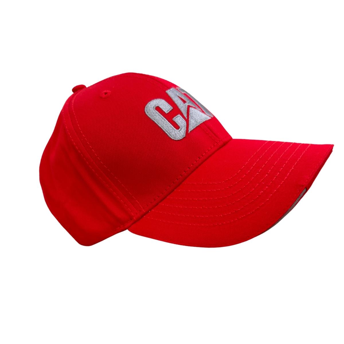  Gorra Cat Original Trucker Cachucha Caterpillar Unisex Roja