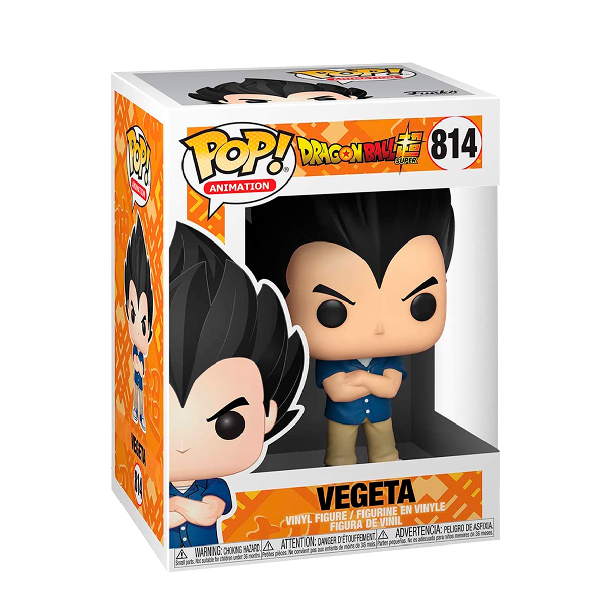 Funko Pop Vegeta #814 Dragon Ball Super Anime Figura Original