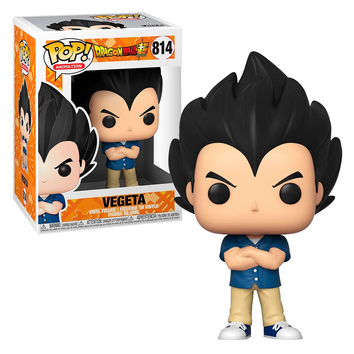 Funko Pop Vegeta #814 Dragon Ball Super Anime Figura Original