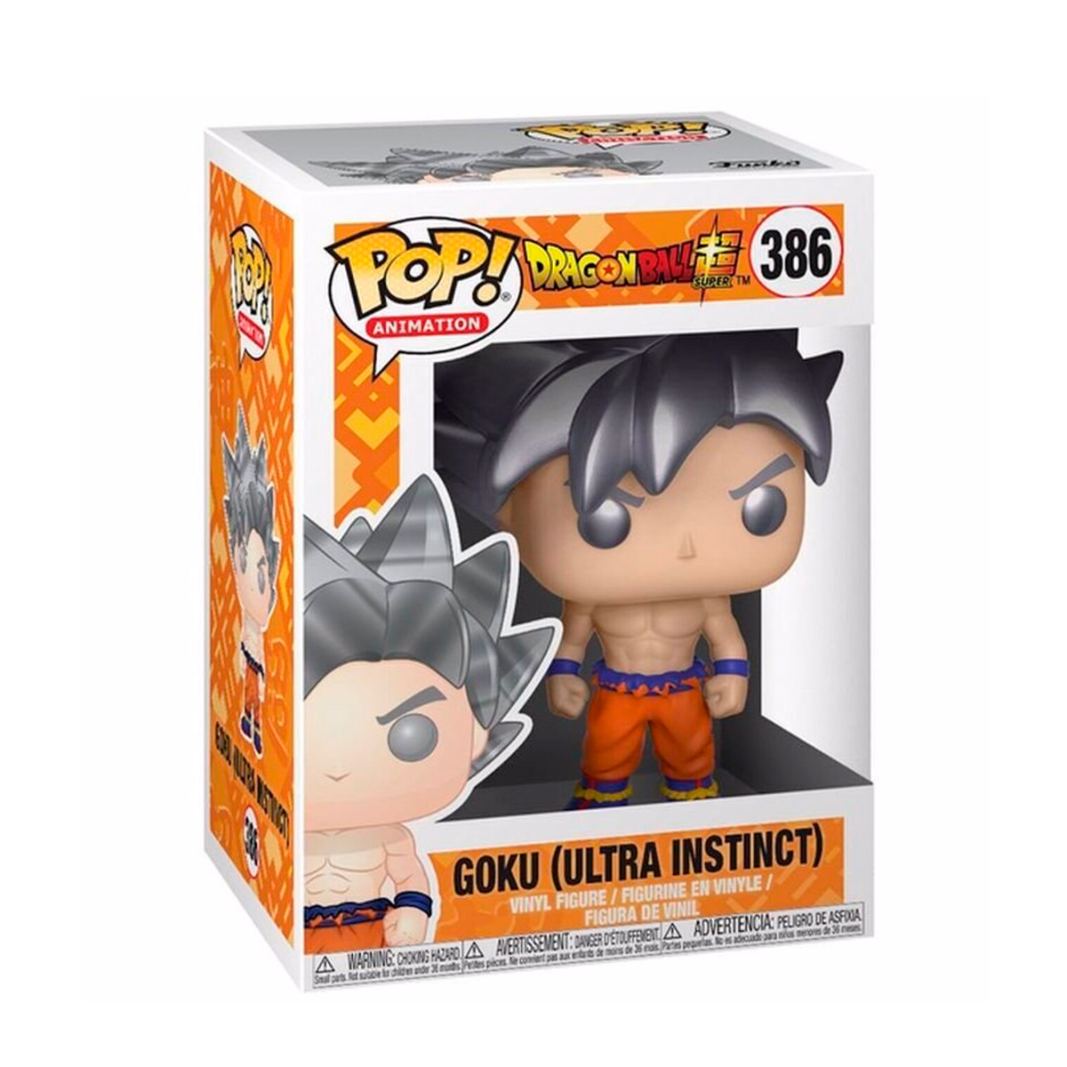 Funko Pop Goku Ultra Instinto #386 Dragon Ball Super Anime Original