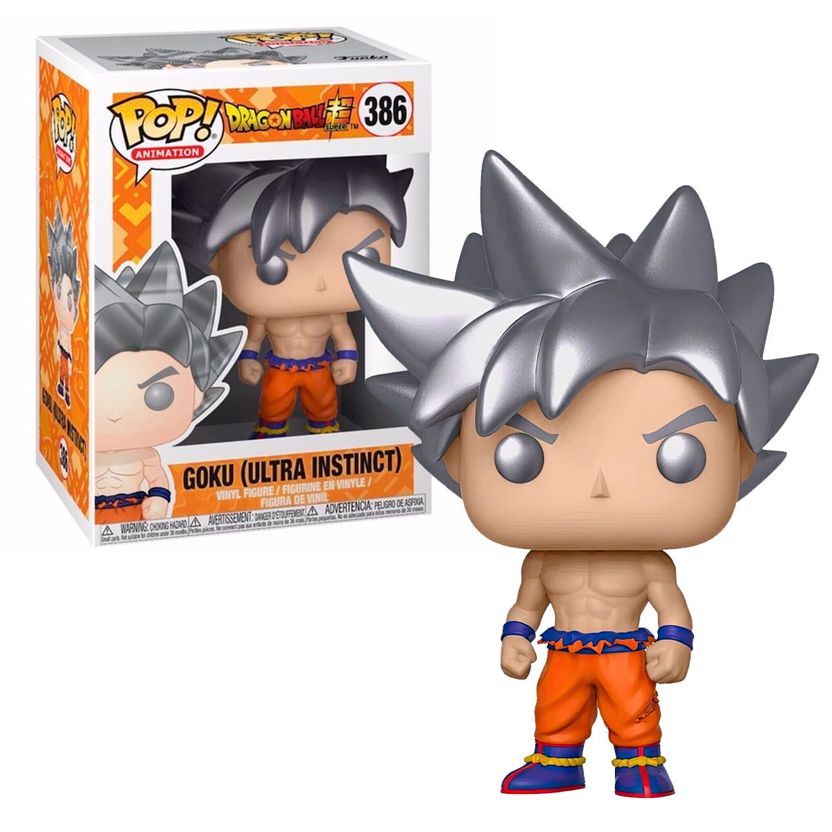 Funko Pop Goku Ultra Instinto #386 Dragon Ball Super Anime Original