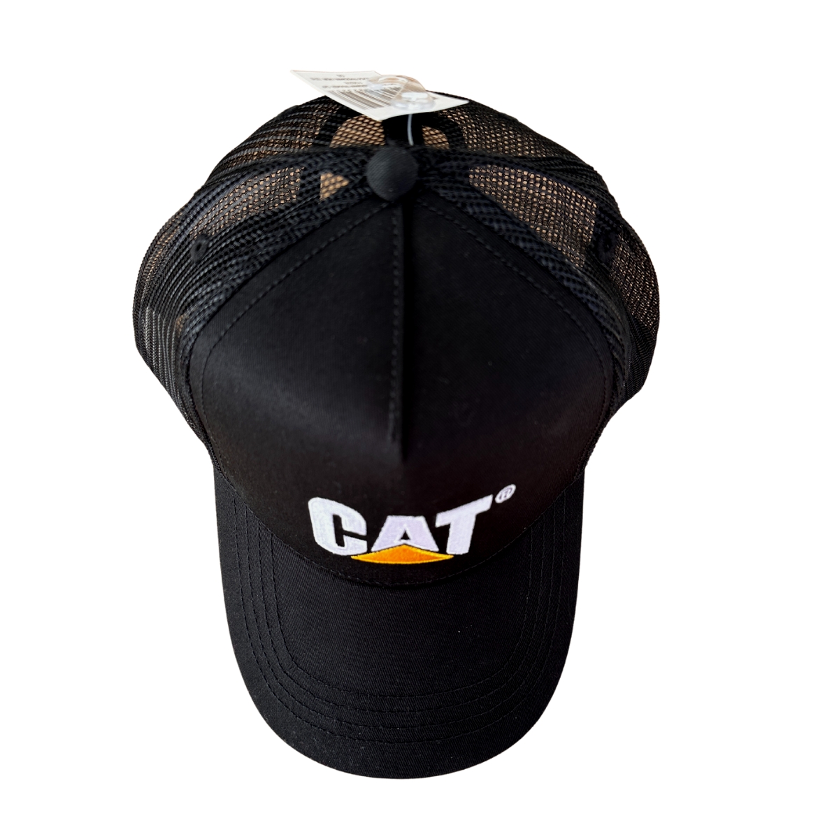 Gorra Cat Original Trucker Cachucha Caterpillar Verde Bordad