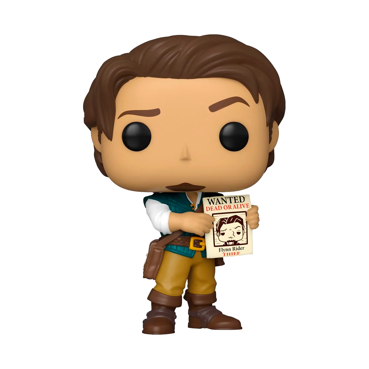 Funko Pop Flynn Con Cartel #1126 Enredados Disney Figura Original