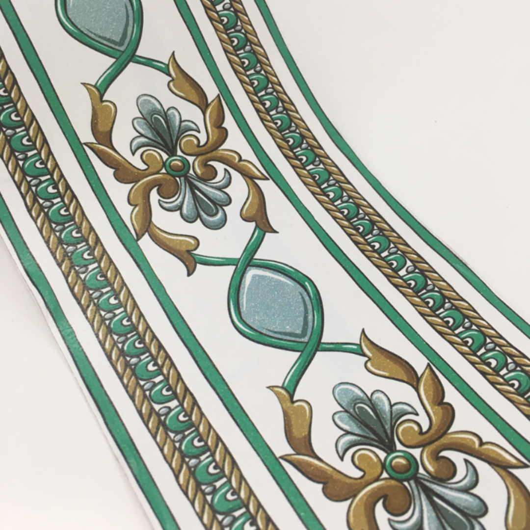 Cenefa Decorativa Vinílica Hogar Verde 10 m