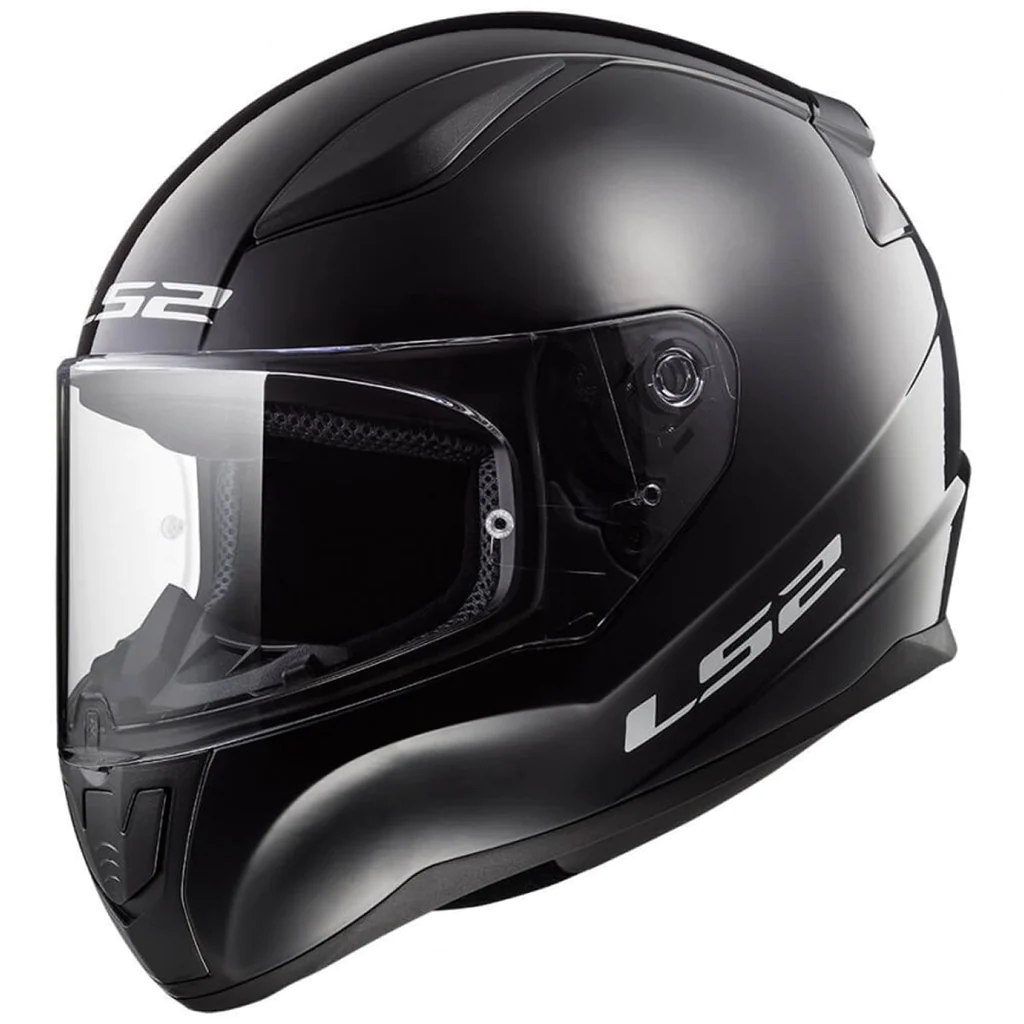 Casco ls2 best sale negro brillante