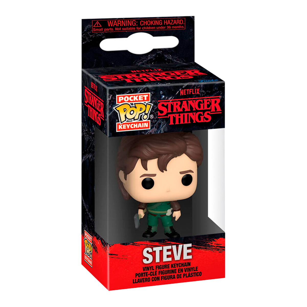Funko Pop Llavero Steve Cazador Stranger Things Netflix Figura Original