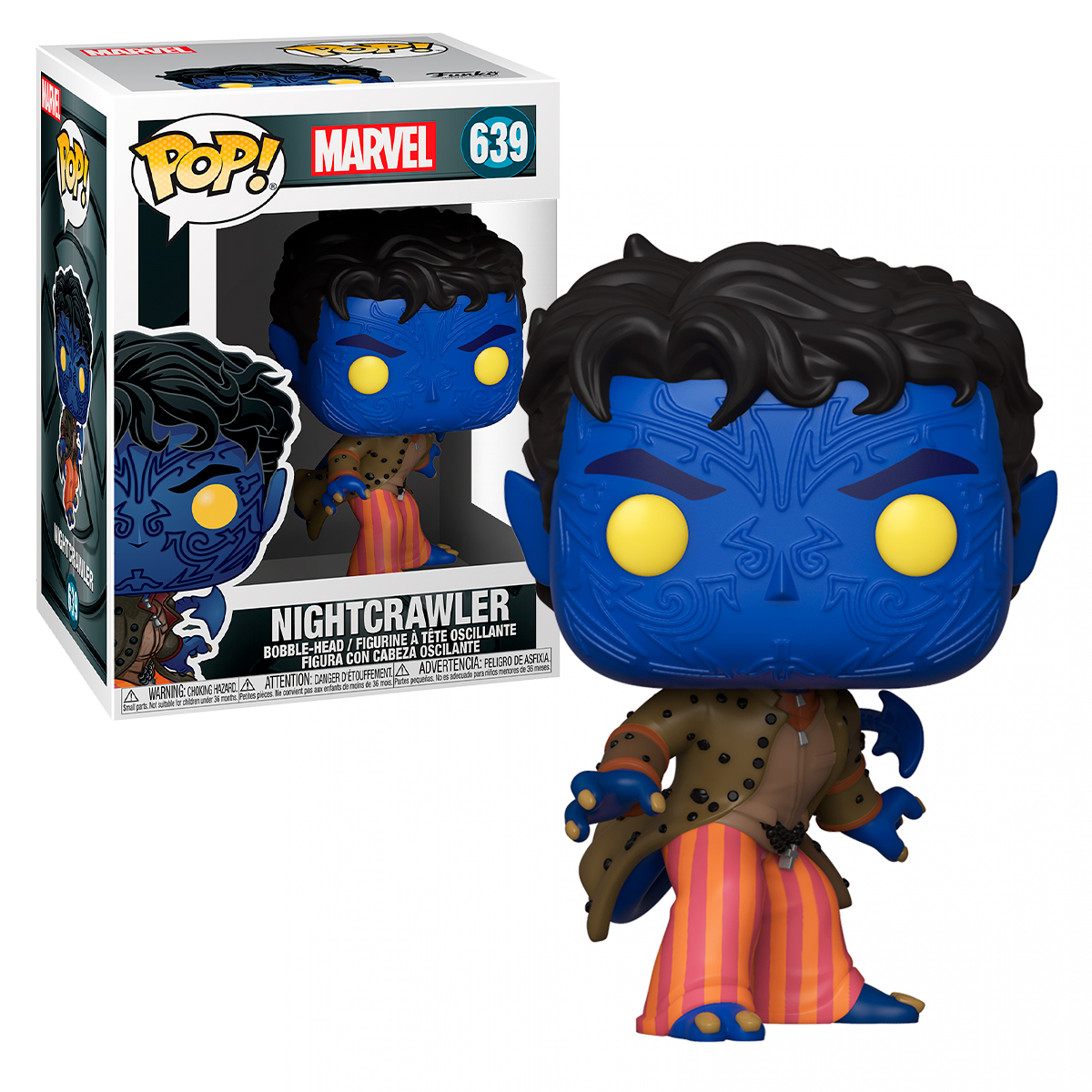 Funko Pop Nightcrawler #639 X Men Edición 20 Aniversario Película Original