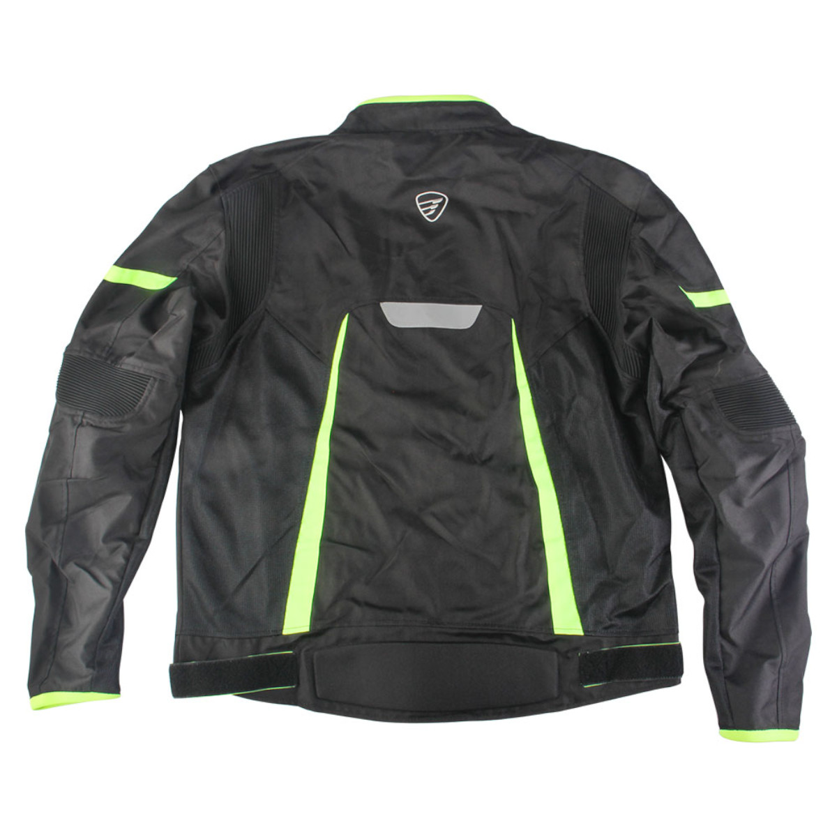 Chamarra Motocicleta Italika reflejante protección hombros codo y espalda T-XL