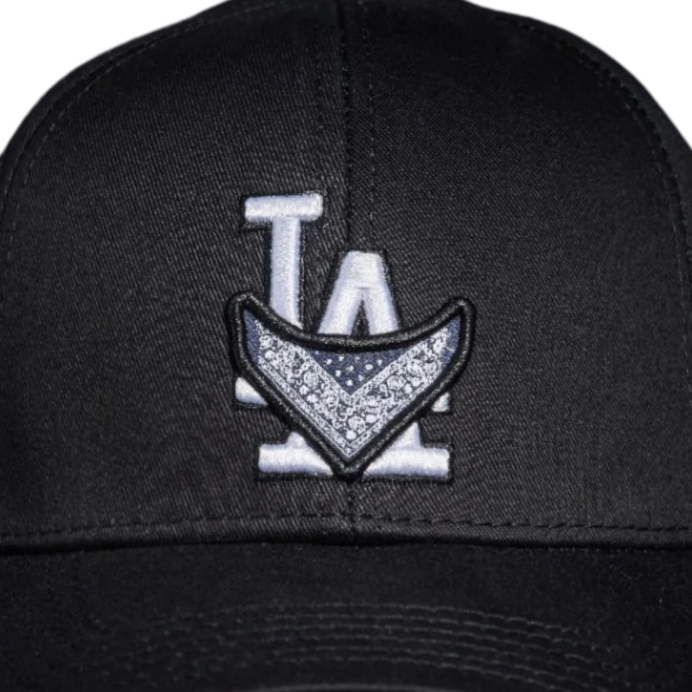 Gorra Cash Only Los Angeles negra unisex LA03