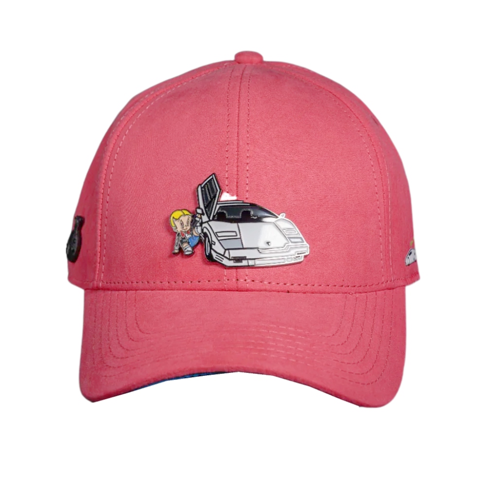 GORRA CASH ONLY LAMBO ROSA-UNISEX RICHIE-07