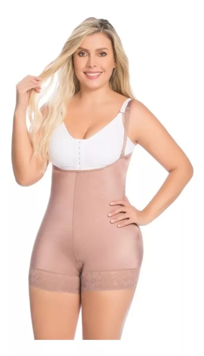 Faja Invisible Reductora Fájate Fajas Colombianas Con Spandex Efecto Moldeador Realce Suave Para Mujer