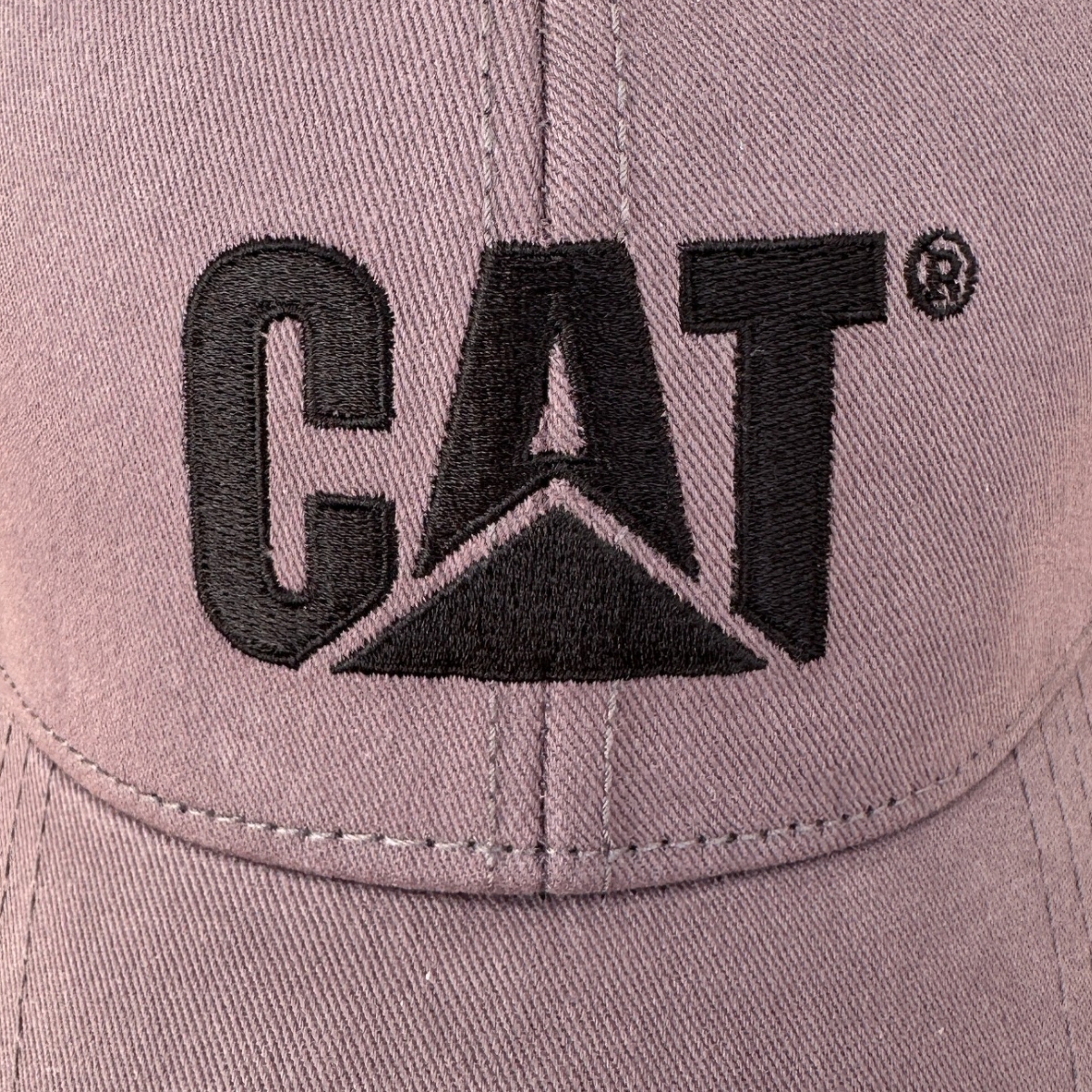Gorra Cat Original Trucker Cachucha Caterpillar Gris Curva