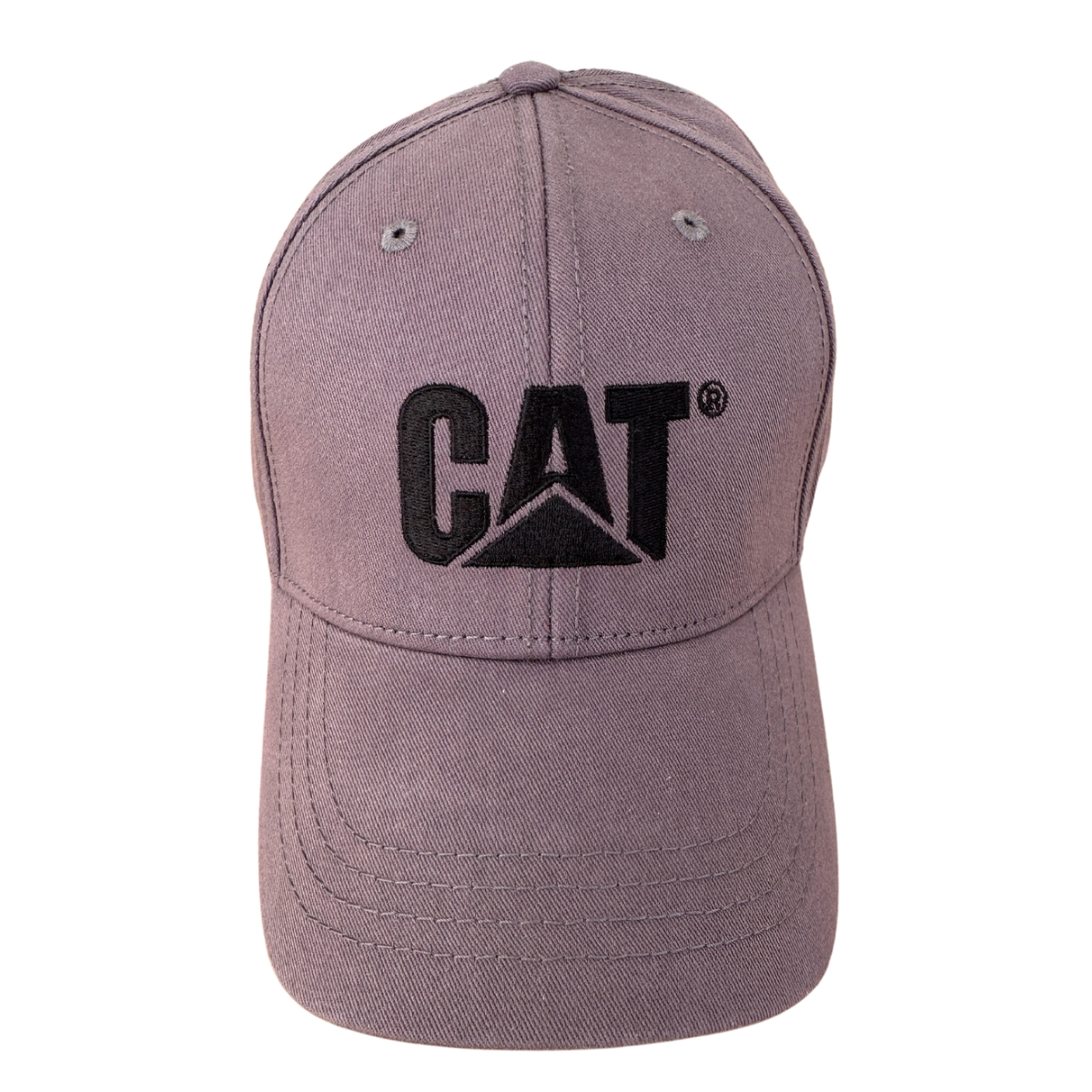 Gorra Cat Original Trucker Cachucha Caterpillar Gris Curva
