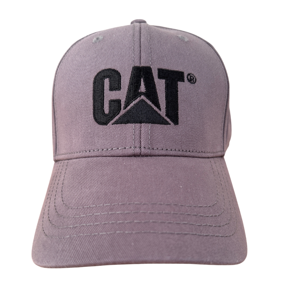 Gorra Cat Original Trucker Cachucha Caterpillar Gris Curva