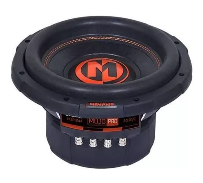 Subwoofer Memphis Mojo 10 PuLG Mjp1044 750w / 1500w 4 Ohms