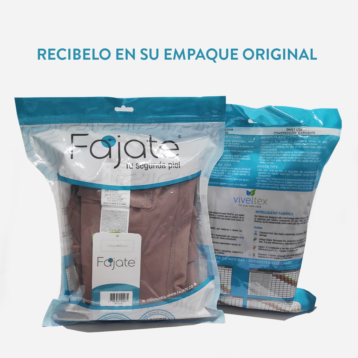 Faja Colombiana Moldeadora Invisible Fájate Fajas Colombianas Spandex Con Efecto Moldeador Para Mujer