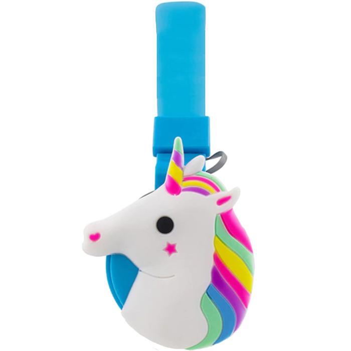  Auricular Unicornio Increíble, MXPEY-001-16, Azul, Jack 3.5mm, Cable 1.2m, 108±3dB, 20Hz a 20000Hz, ColorfulPegasus