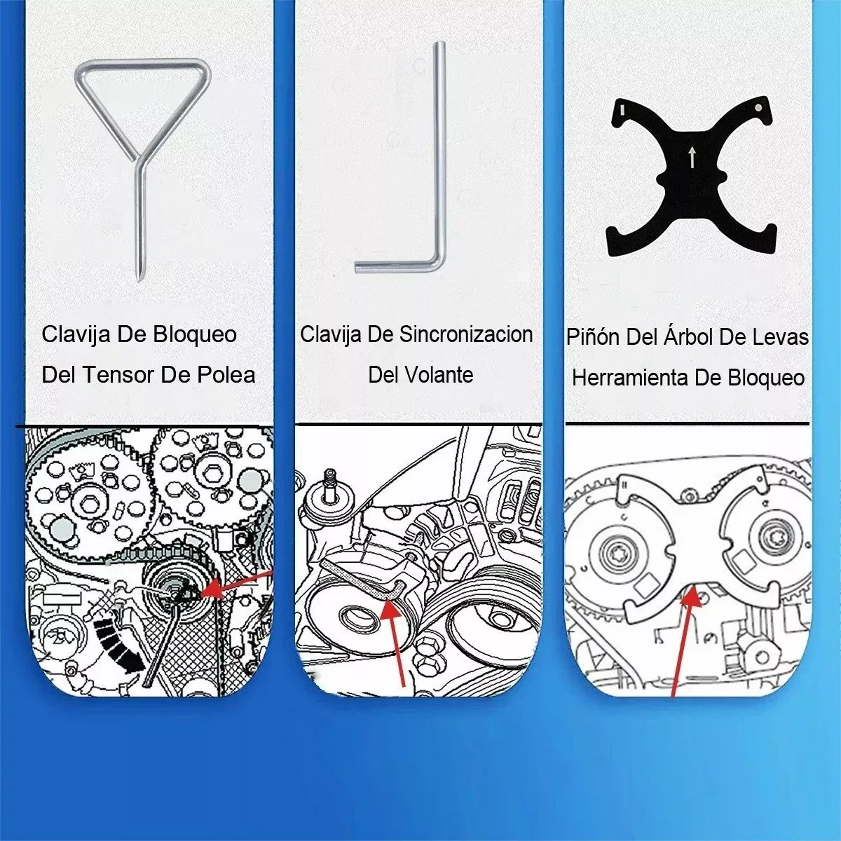 Herramienta Sincronizar Ford Focus Fiesta Volvo 1.6 Manuales