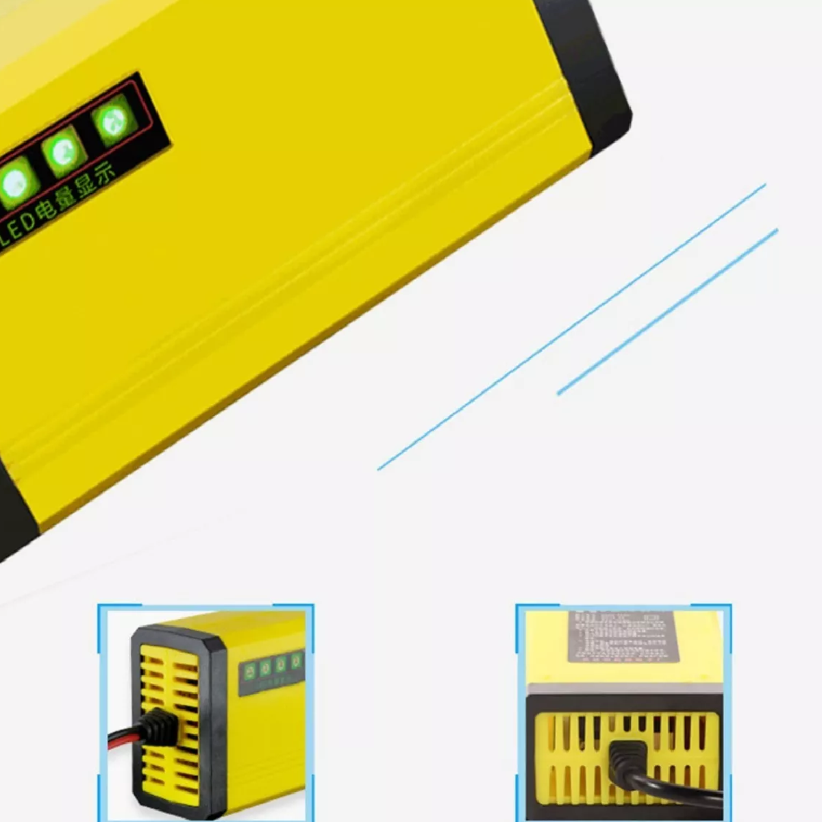 Cargador De Batería Automotriz Práctico Para Automatico