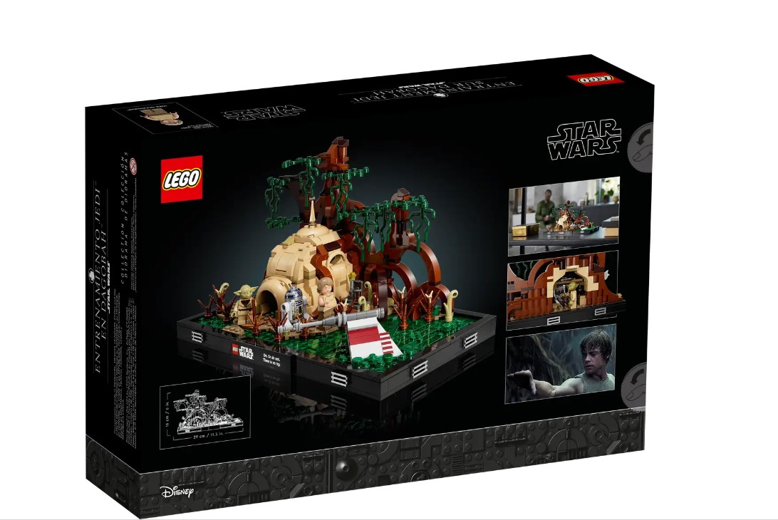 Lego Starwars 75330 Diorama: Entrenamiento Jedi En Dagobah