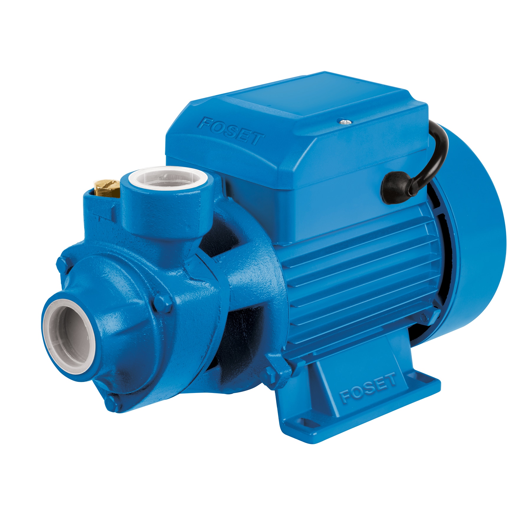 Bomba periférica 1/2 HP, Foset  Altura máxima: 25 m- Flujo máximo: 31 L/min
