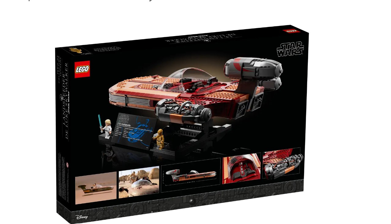 Lego Star Wars 75341 Speeder Terrestre De Luke Skywalker