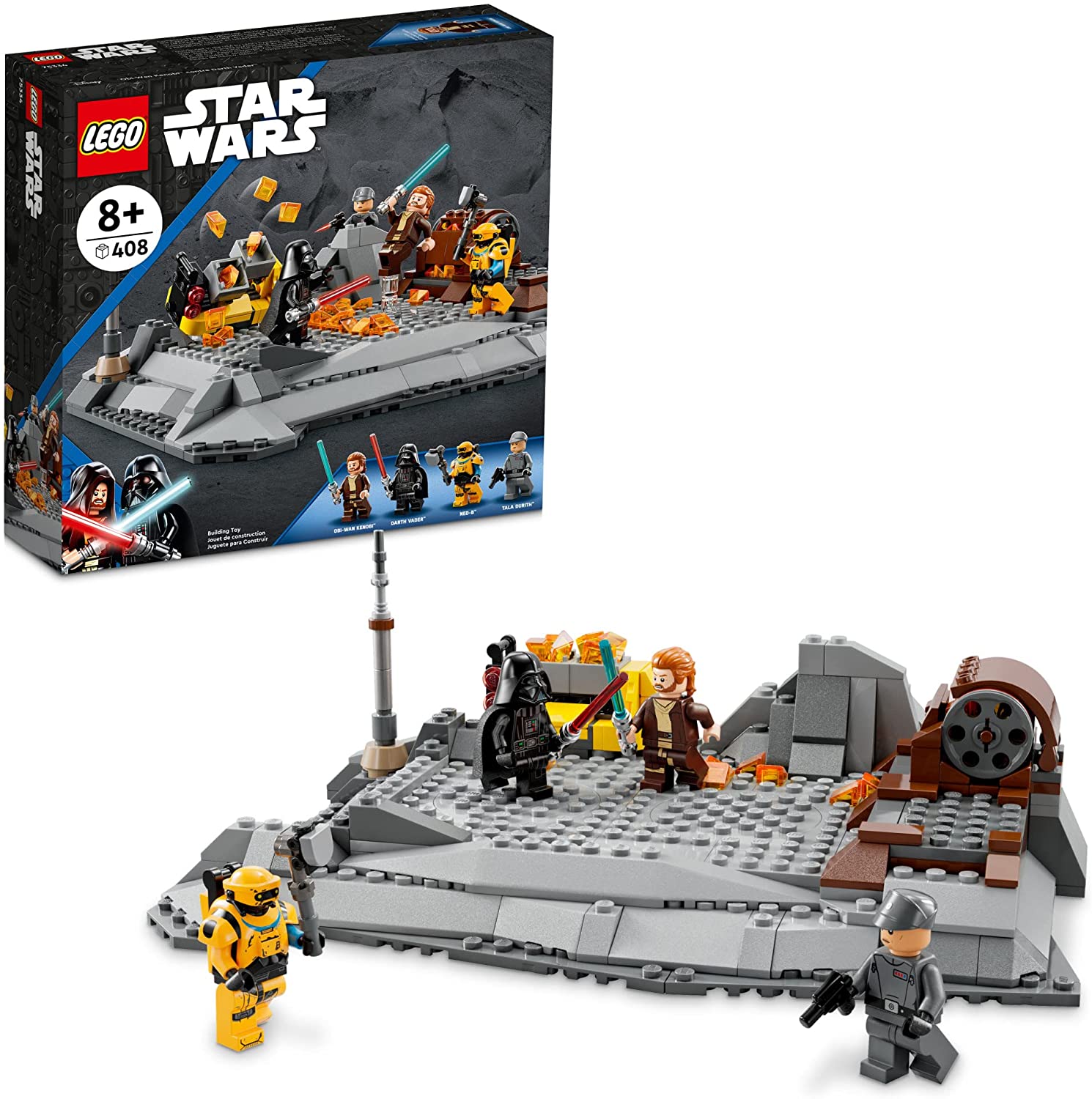Lego Star Wars 75334 Obi-wan Kenobi Vs. Darth Vader
