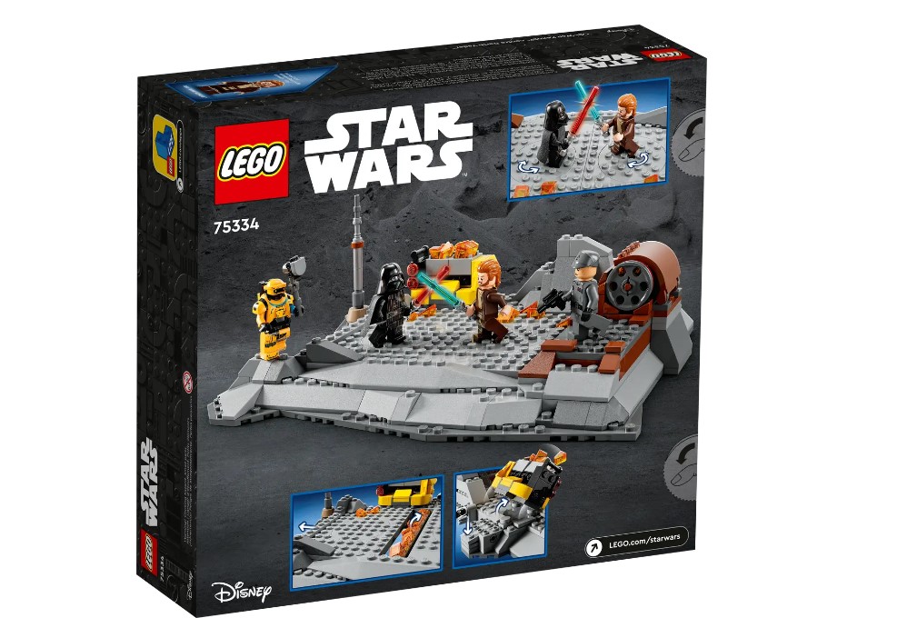 Lego Star Wars 75334 Obi-wan Kenobi Vs. Darth Vader
