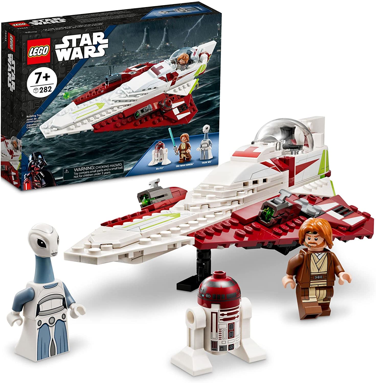 Lego Star Wars 75333 Caza Estelar Jedi De Obi-wan Kenobi.