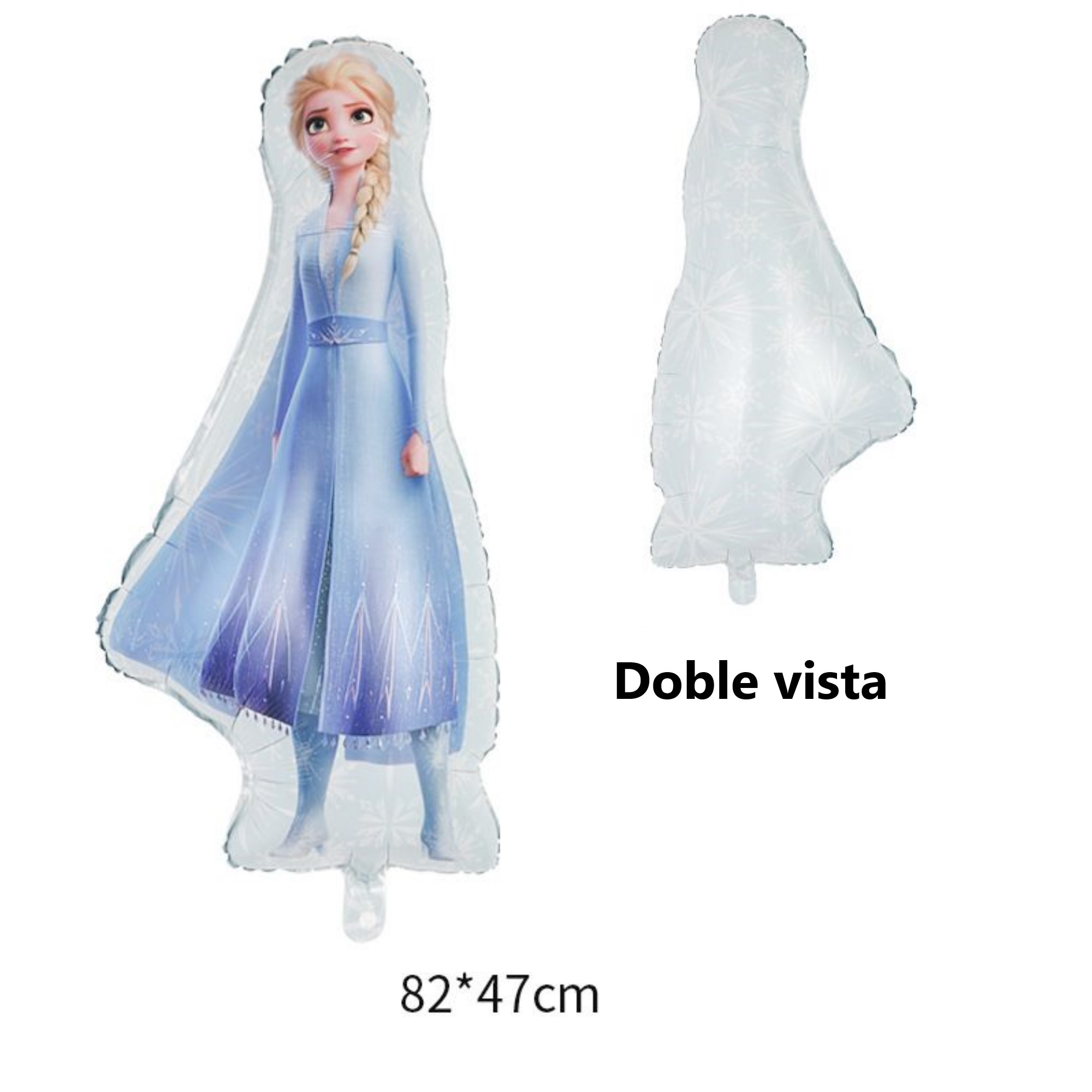 Kit Decoración Frozen Globos De Cumpleaños Fiesta 40 Pzas