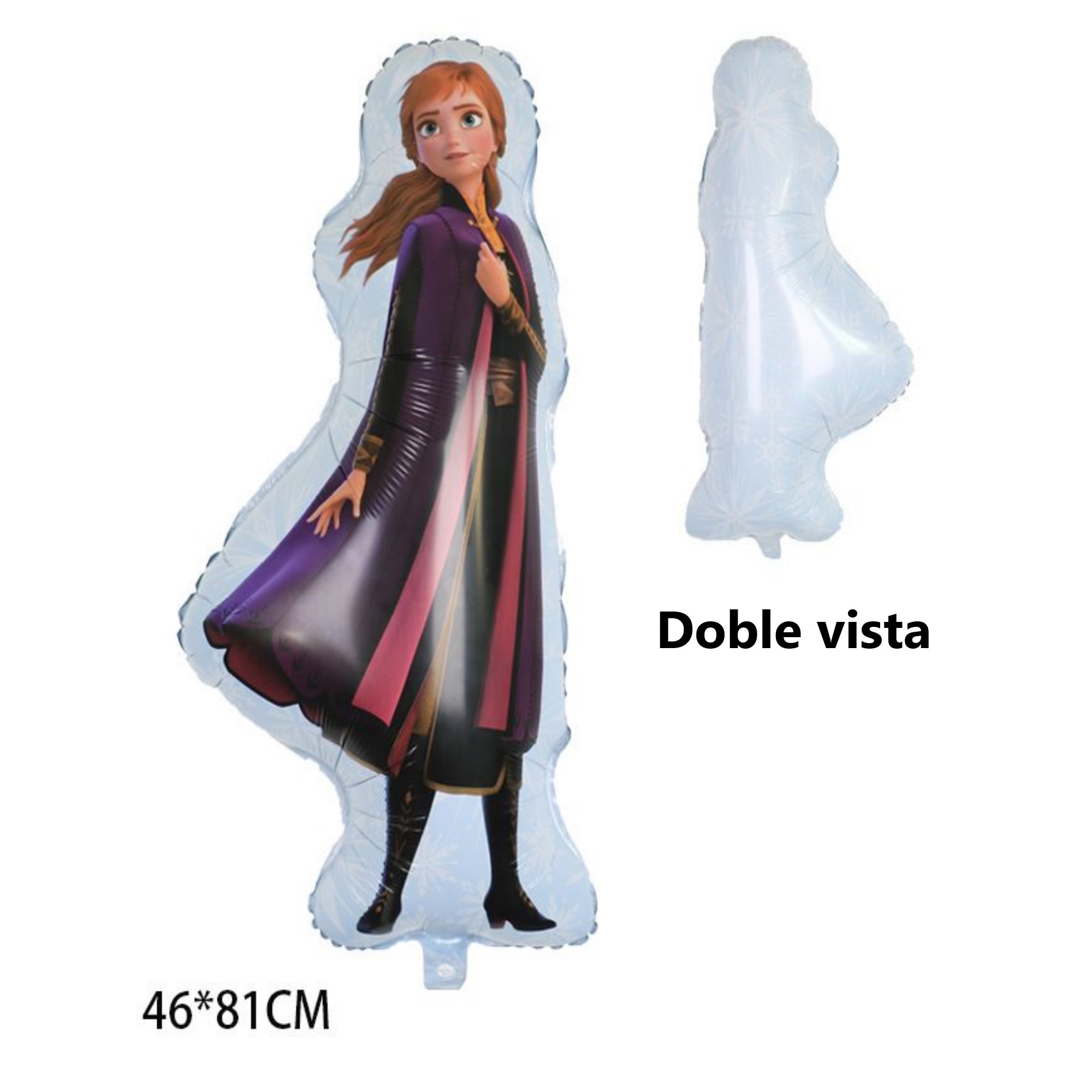 Kit Decoración Frozen Globos De Cumpleaños Fiesta 40 Pzas