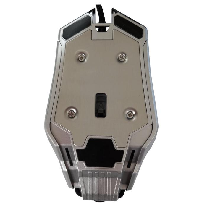 Mouse Gamer Tecnología Óptica MXMS1-001-22 Tipo 7D Alámbrico Negro 7 Botones Rueda Desplazamiento Láser Óptico, MousPro