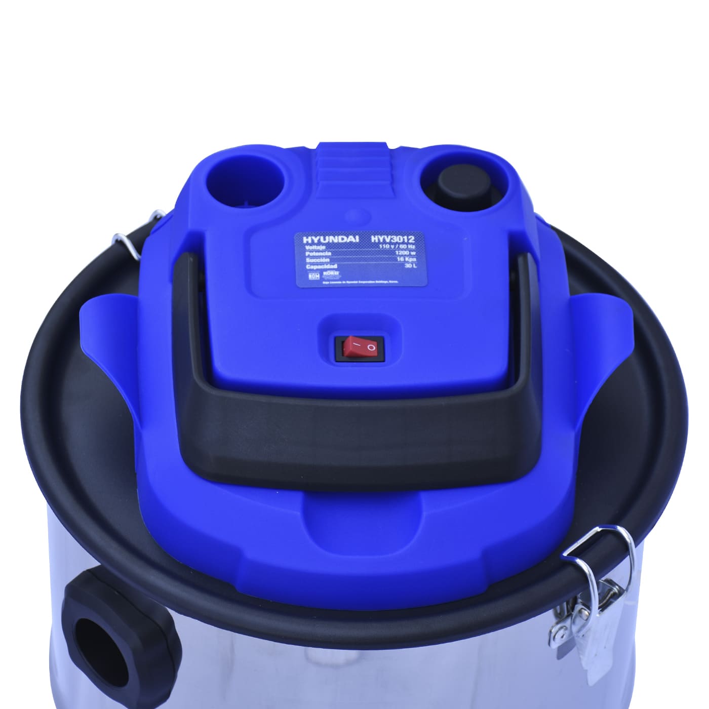 ASPIRADORA ELECTRICA HYUNDAI 1,200W CAPACIDAD 30 LITROS 110V/60HZ - HYV3012