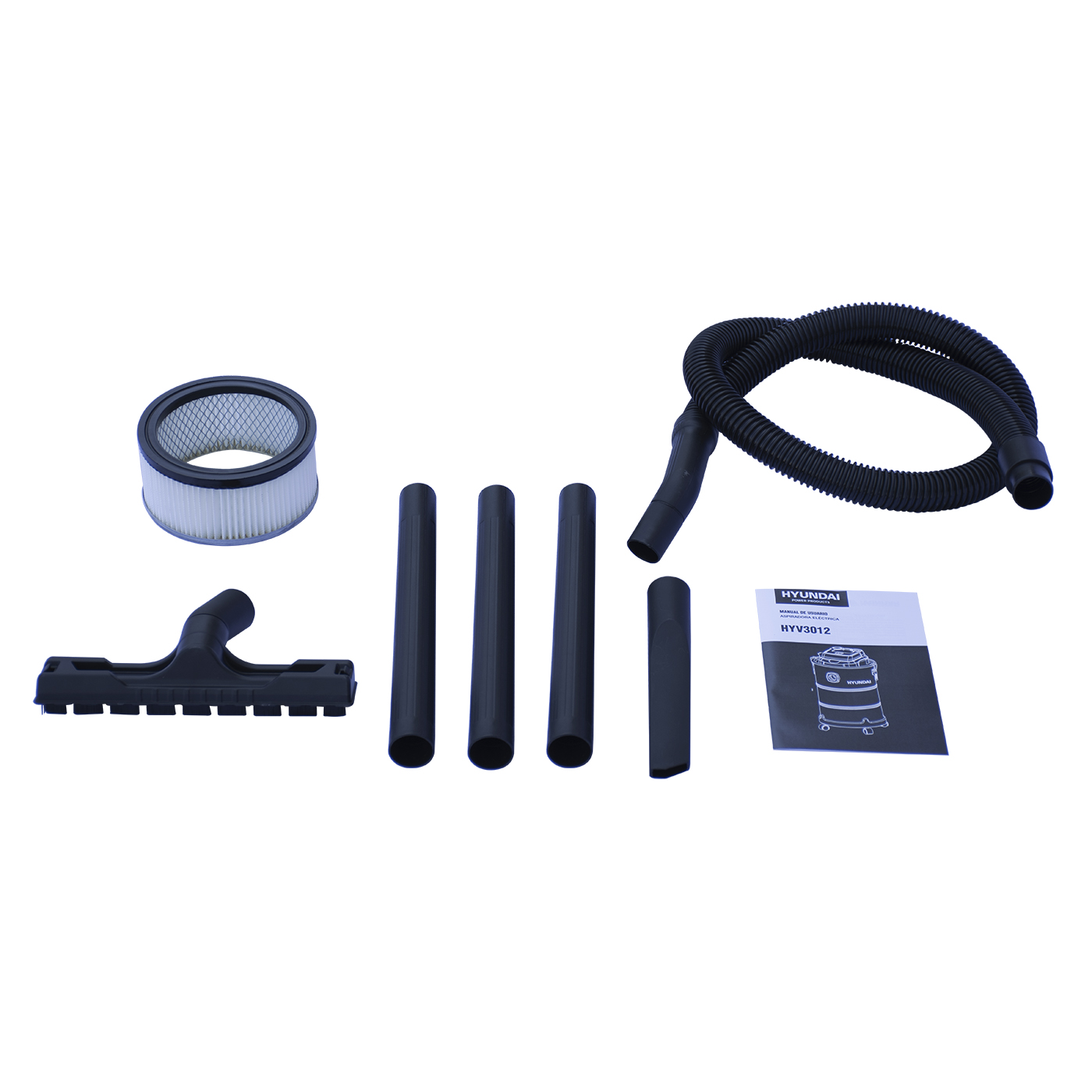 ASPIRADORA ELECTRICA HYUNDAI 1,200W CAPACIDAD 30 LITROS 110V/60HZ - HYV3012