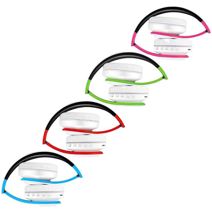 Venta de Audífonos Diseño Plegable, MXUND-004-5, Rosa, Cable 1 m, 96dB, 20Hz a 20000Hz, SoundPro
