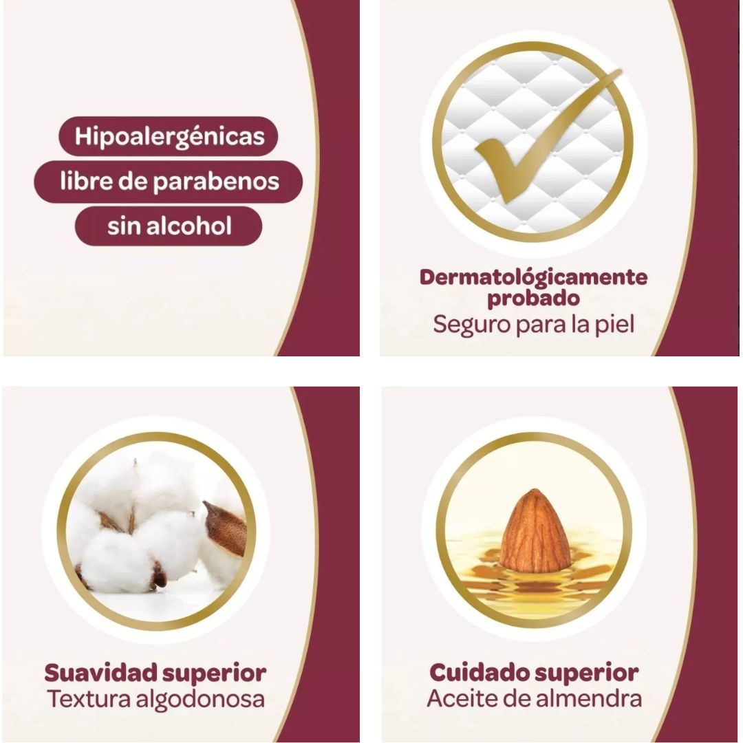 Toallitas Húmedas Huggies Supreme Platino Caja 14 paquetes de 72 toallitas