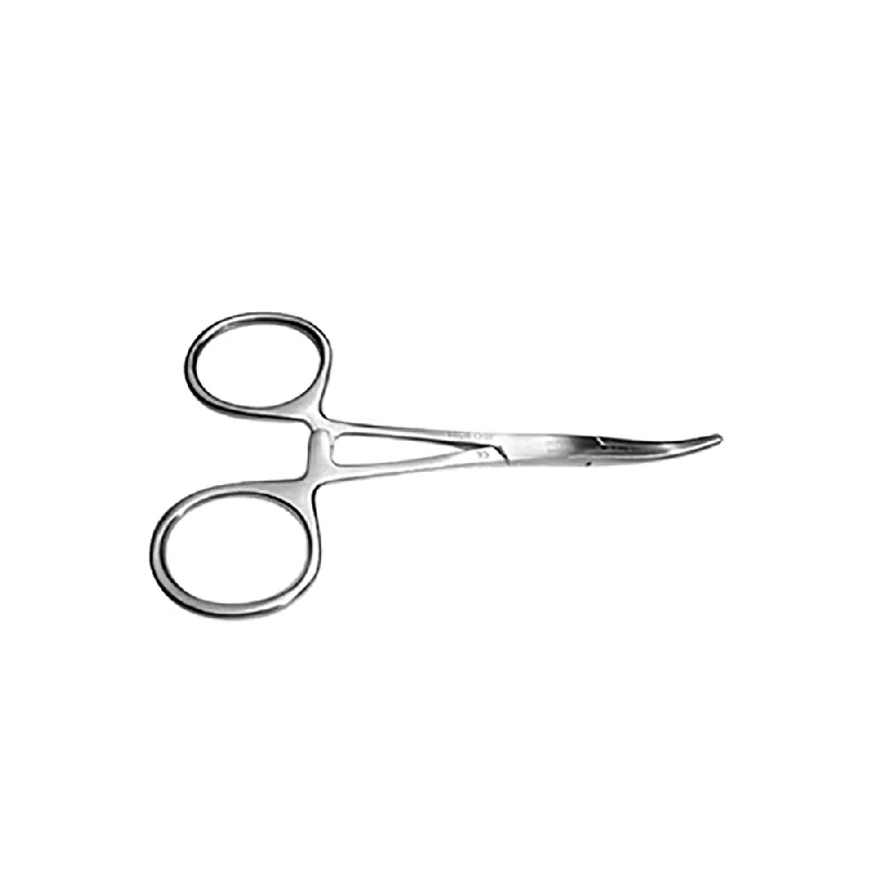 Pinza Curva Mosquito 9cm Hemostática Hergom Premium