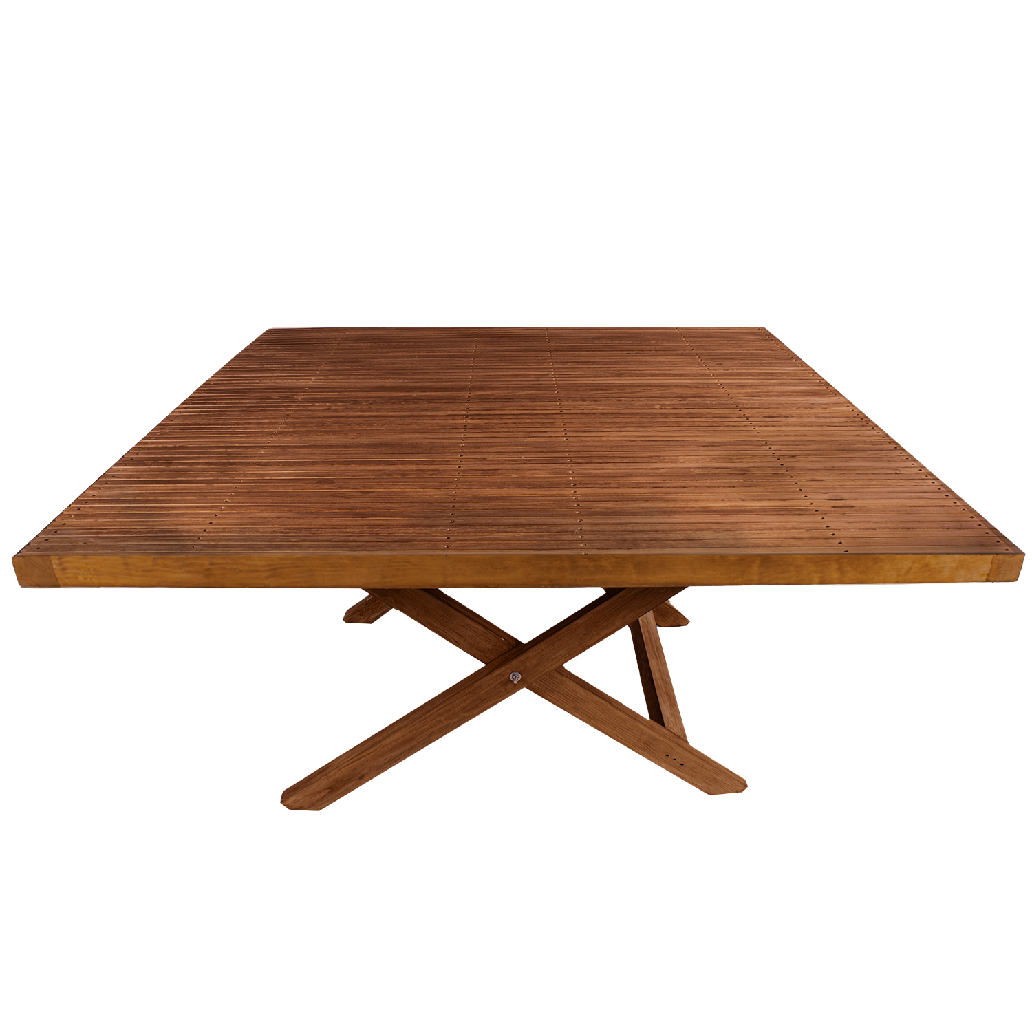 Mesa Cuadrada Modelo Terraza, 150x150 . Rústico Tratable . Leer Descripción