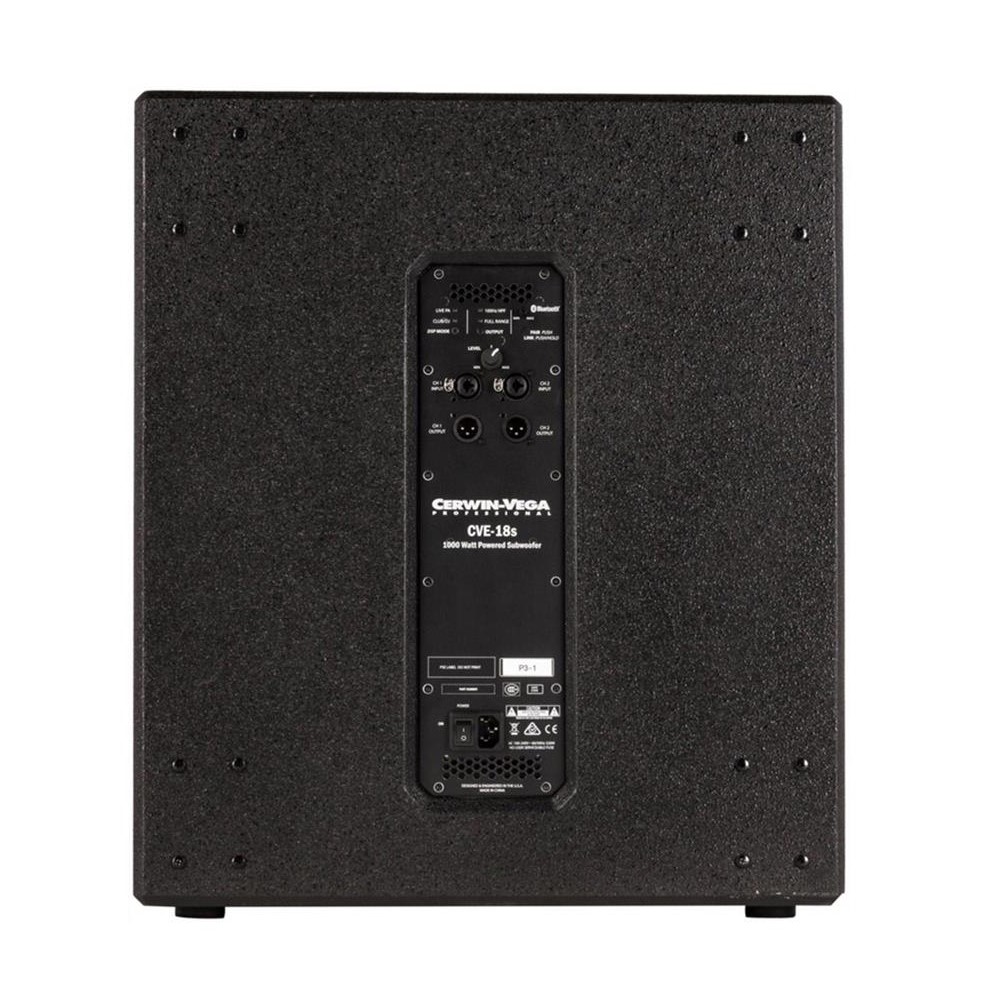 Subwoofer Activo CERWIN VEGA Cve-18s 18 PuLG C/bluetooth .