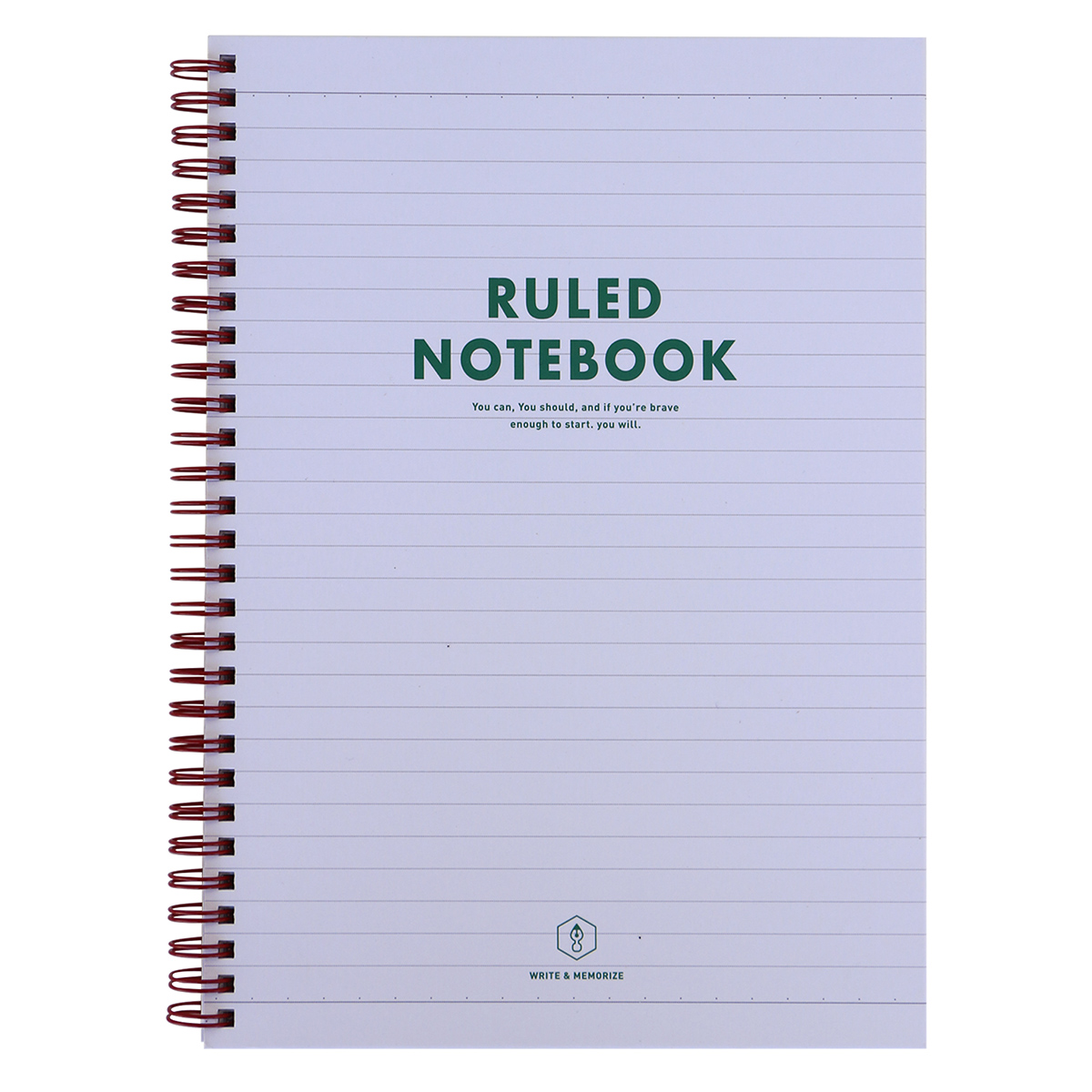 Cuaderno Pasta Dura  2 Pack Rosa/Blanco, 80 hojas