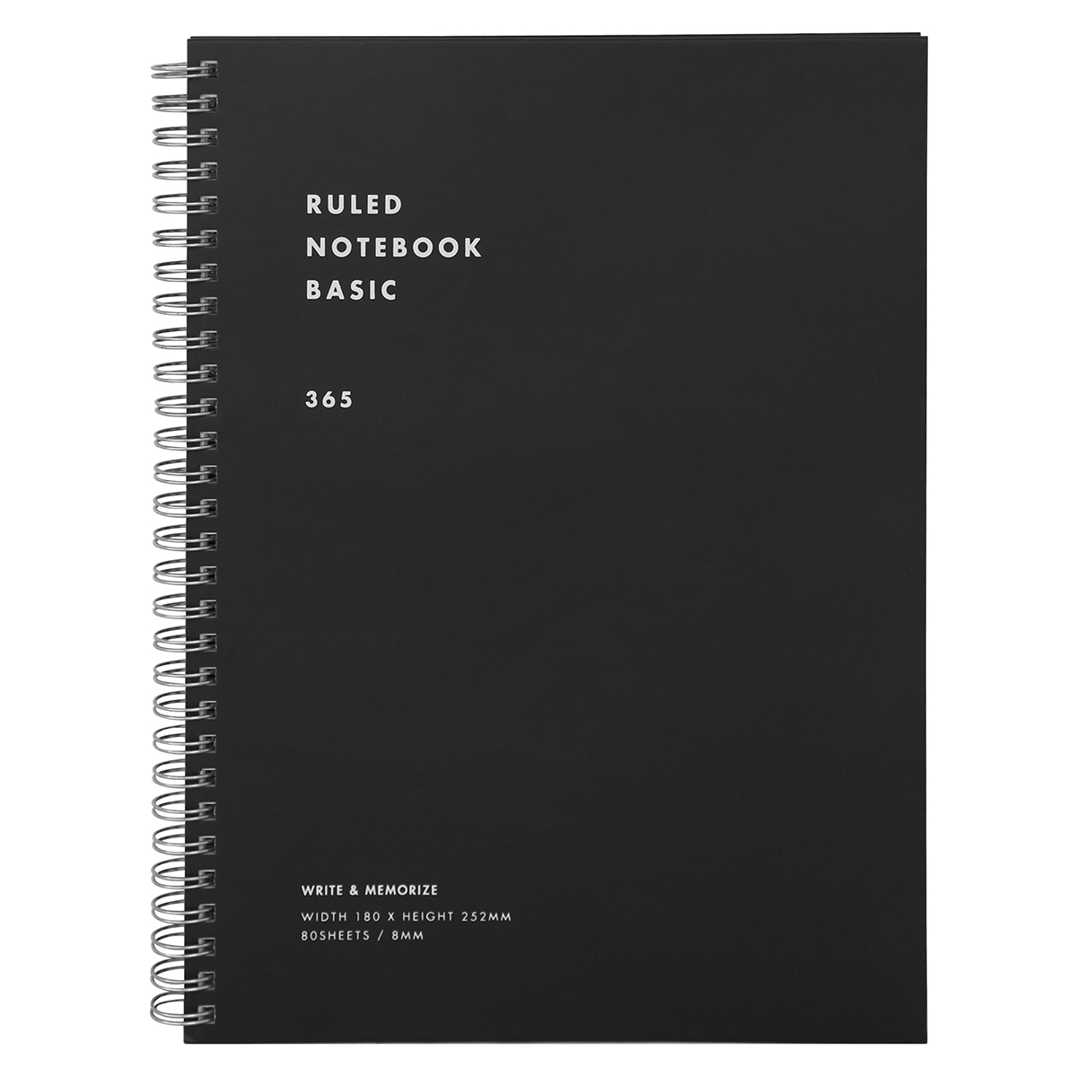 Cuaderno Pasta Dura  2 Pack Negro/Azul, 80 hojas