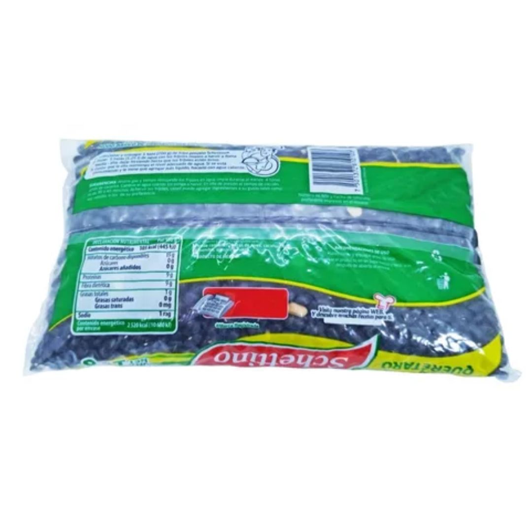 Frijol Negro Schettino 1kg Seleccion Queretaro 6 Piezas