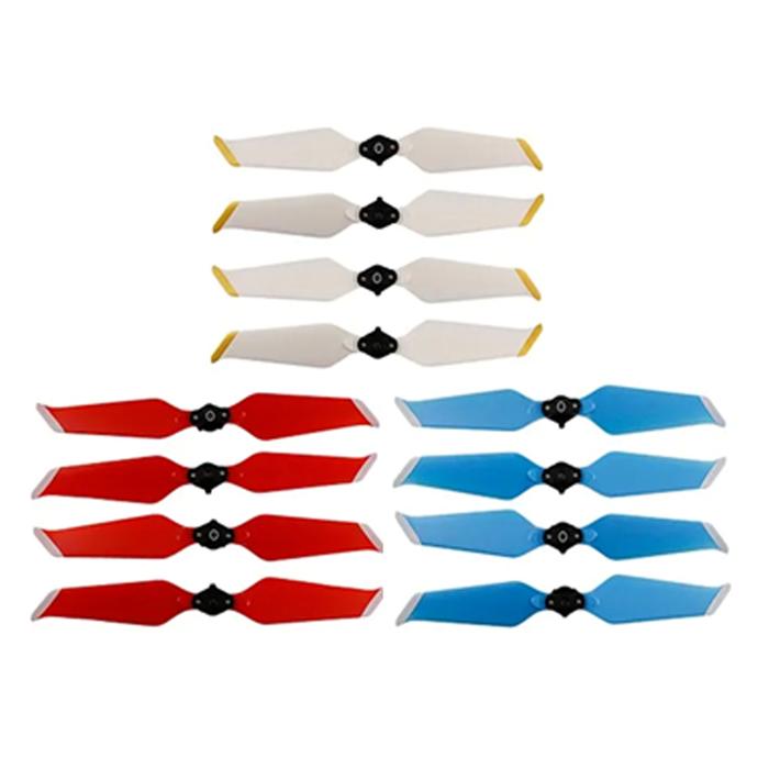Aspas Resistente a los Golpes, MXMVL-002-8, Blanco/Dorado, DJI Mavic 2, Plástico, 2 pzas, x Empaque, PropCool