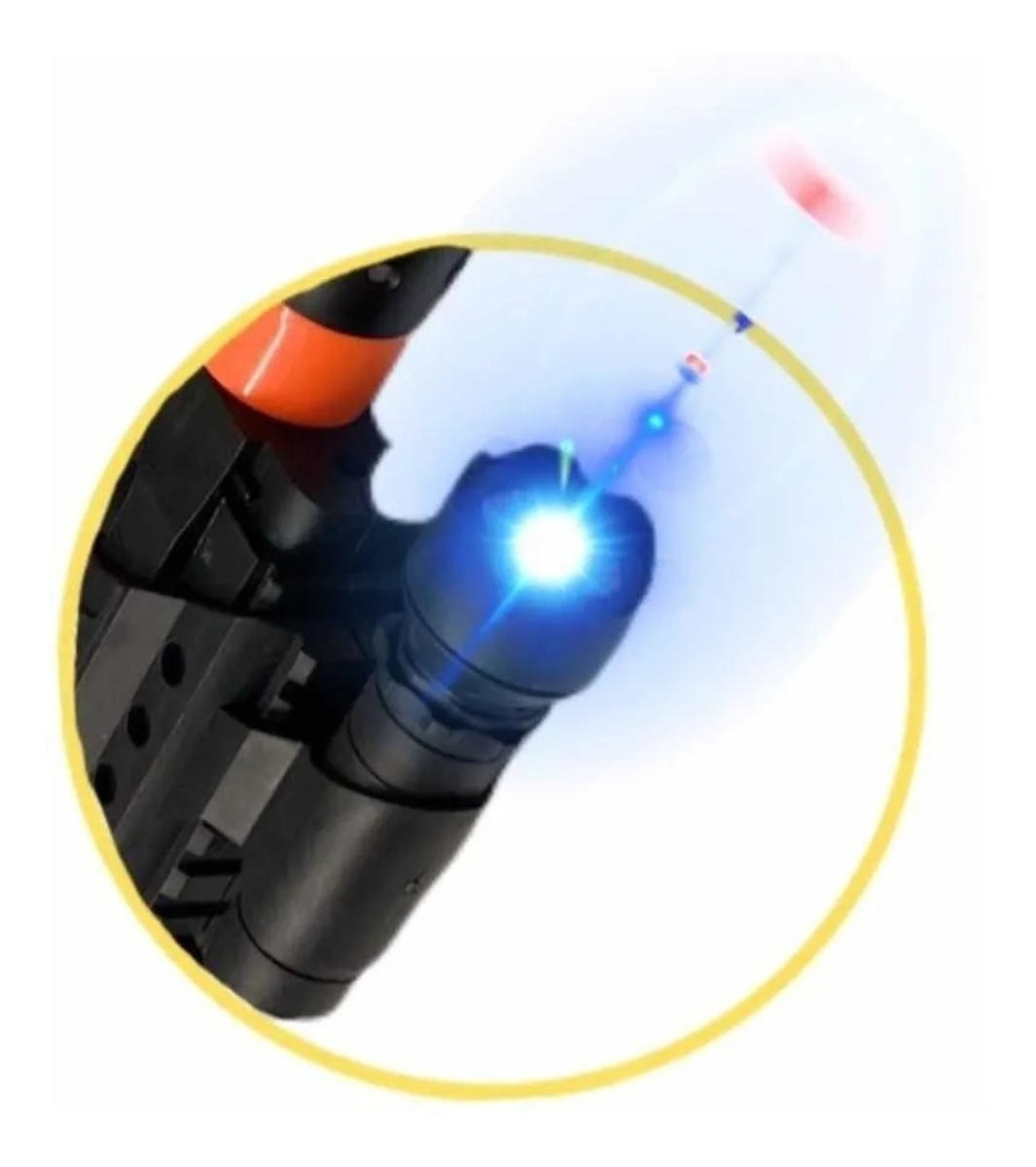 Pistola De Juguete Con Luz Laser Sonido Y Movimiento