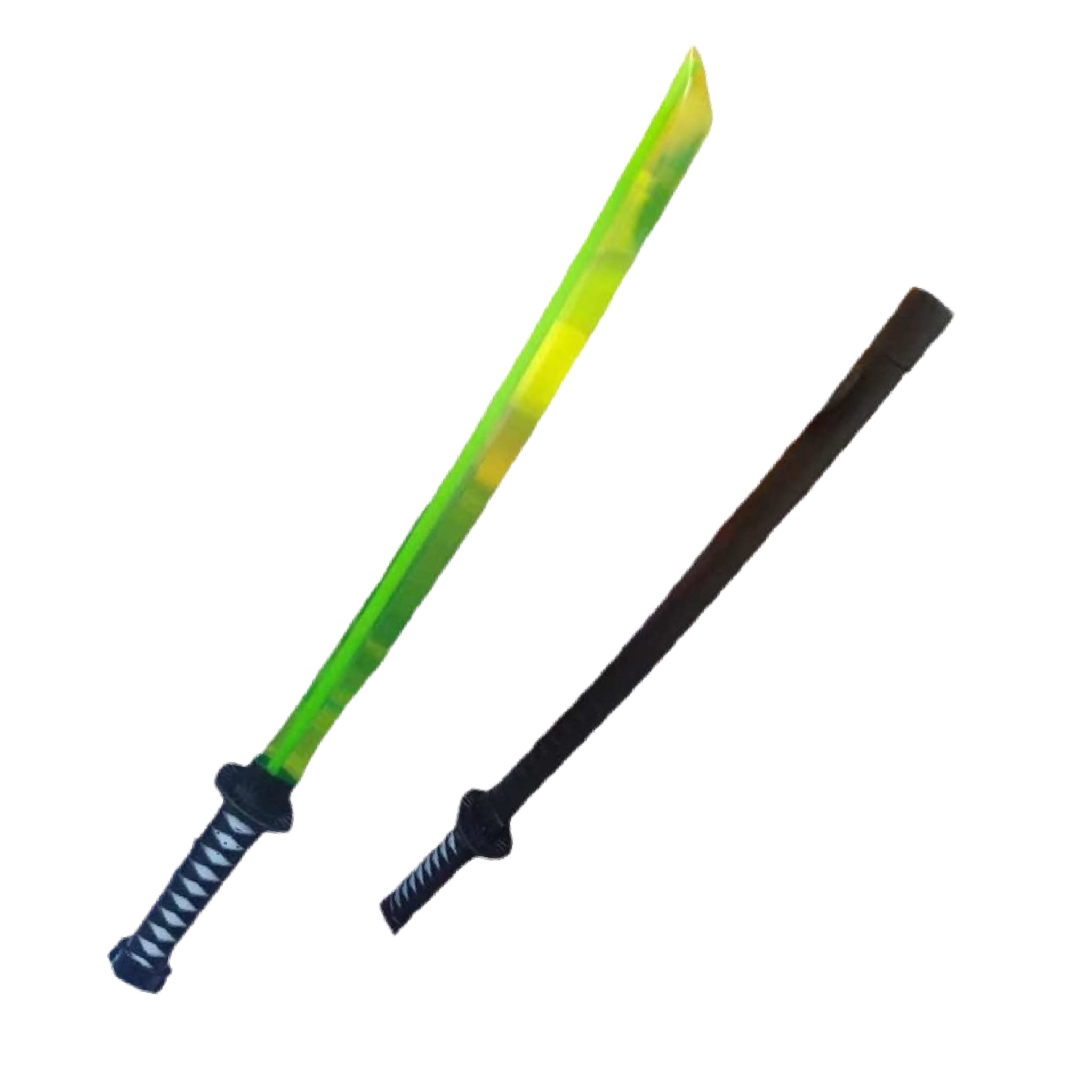 3 Katanas Espada Ninja Con Luz Led Y Sonido Juguete Niños